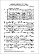 Gott wird abwischen alle Traenen SSAATTBB choral sheet music cover